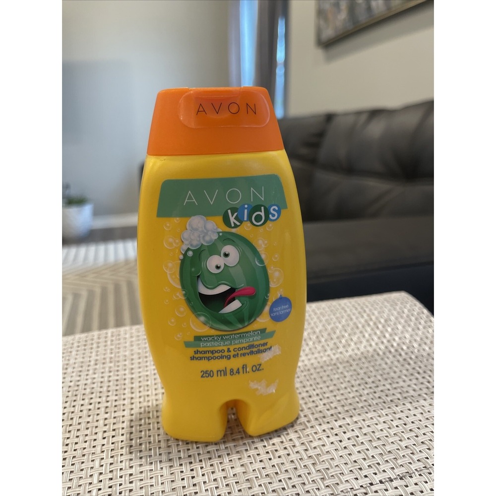 Vintage AVON Naturals Kids Tear-Free Shampoo & Conditioner Wacky Watermelon NOS!